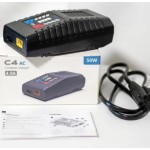HOT ToolkitRC C4 50W 5A AC Charger XT60 Plug for LIPO LIHV LIFE 2~4S NIMH NICD 5~8S Batteries RC Model FPV Racing Freestyle